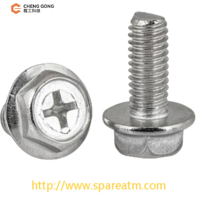 M4*10 NCR S2 Kanalkreuzhexagonalschraube für NCR-Teile Ersatzteile